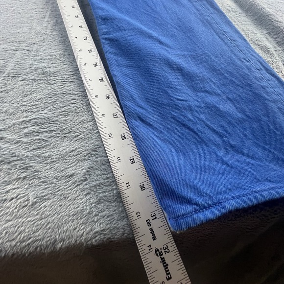 Levi's 501 Men's Jeans Blue Button-Fly 36W 34" Regular‎ Straight Pockets - Picture 3 of 10